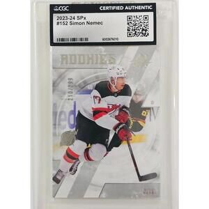 2023-24 SPx Simon Nemec Rookie Card #152 - Limited Edition 210/999